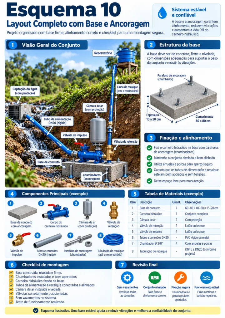 Prévia 2 dos esquemas de carneiro hidráulico